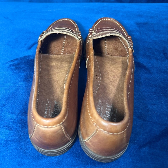 Vintage GH Bass & Co Penny Leather Loafer Shoes Brown Womens 7.5B made in USA - Picture 6 of 12
